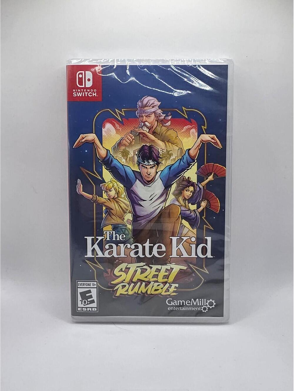Brand New!!! The Karate Kid: Street Rumble for Switch - Factory Sealed - Mint